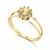 Anel Crown Citrino e Diamantes Ouro 18k - comprar online