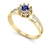 Anel de Formatura Psicologia Crown Ouro 18k