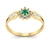 Anel de Formatura de Biomedicina Lovely III Ouro 18k - comprar online
