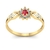 Anel de Formatura de Direito Lovely III Ouro 18k - comprar online