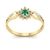 Anel de Formatura de Enfermagem Lovely III Ouro 18k - comprar online