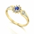 Anel de Formatura de Pedagogia Lovely III Ouro 18k
