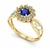 Anel de Formatura de Engenharia Civil Magnus Flos II Ouro 18k