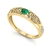 Anel de Formatura de Enfermagem Classic Ouro 18k
