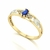 Anel de Formatura de Engenharia Ambiental Eternus II Ouro 18k - comprar online