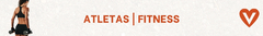 Banner da categoria ATLETAS e FITNESS