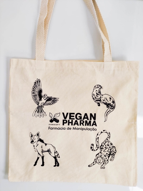ECOBAG ALGODÃO VEGAN PHARMA