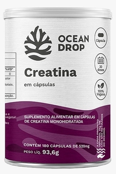 CREATINA 93,6G 180 CÁPSULAS OCEAN DROP