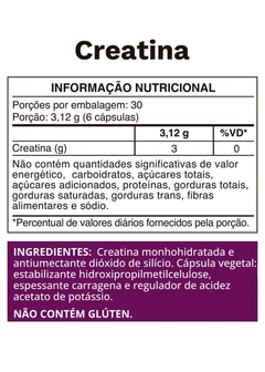 CREATINA 93,6G 180 CÁPSULAS OCEAN DROP - comprar online