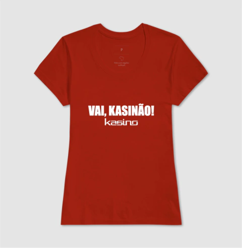 Camiseta Kasino - Vai Kasinão Premium