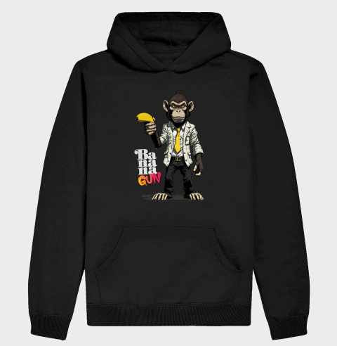 Camiseta Banana Gun - Macaco