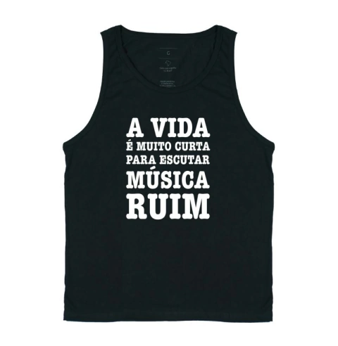 Regata para músicos: A vida é muito curta para escutar música ruim. - comprar online
