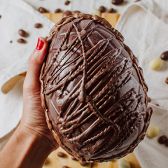 Huevo de pascua x600gr - chocolate amargo al 80% sin lactosa en internet