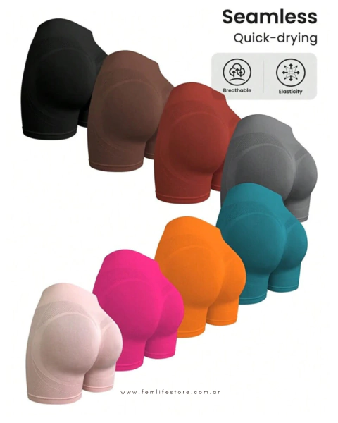 Short Seamless Colours SHEIN