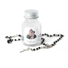 Rosario con frasquito en internet