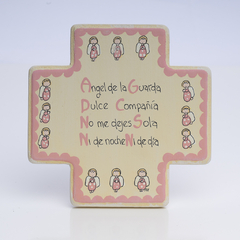 Cruz pintada 15 cm - comprar online