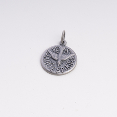 Medalla Esp. Sto. plata 24 mm