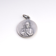 Medalla escapulario plata 22 mm - comprar online