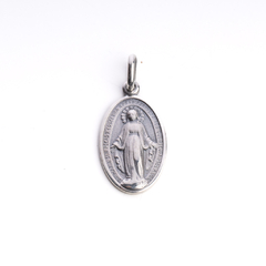 Medalla plata Milagrosa 22 mm