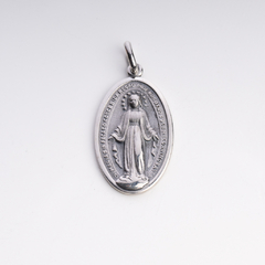 Medalla plata Milagrosa 30 mm