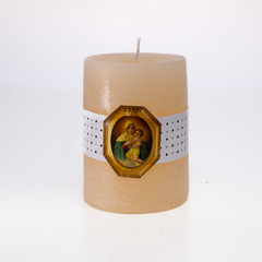 Vela cilindro 7 x 10 con perfume - Del Terruño | Productos de las Hermanas de María Schoenstatt 
