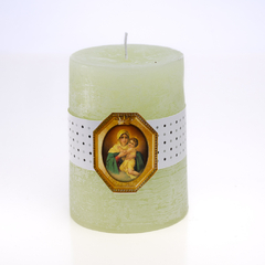 Vela cilindro 7 x 10 con perfume