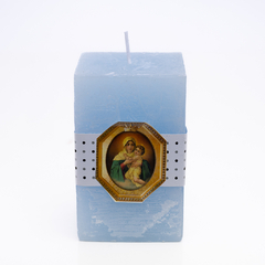 Vela cubo alto con perfume