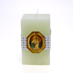 Vela cubo alto con perfume - comprar online