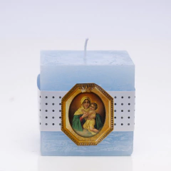 Vela cubo 7 x 7 con perfume