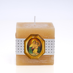 Vela cubo 7 x 7 con perfume en internet