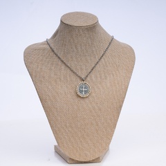 Conjunto medalla bordada simple - tienda online