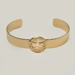 Esclava dorada 10 mm - Del Terruño | Productos de las Hermanas de María Schoenstatt 