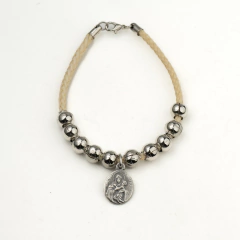 Pulsera decenario con dije