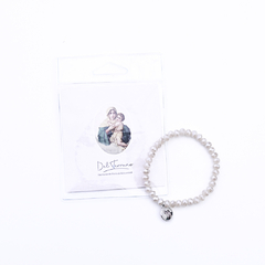 Pulsera piedras lisas Virgen Schoenstatt