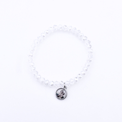 Pulsera piedras lisas Virgen Schoenstatt - Del Terruño | Productos de las Hermanas de María Schoenstatt 