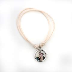 Pulsera cordón Virgen de Schoenstatt