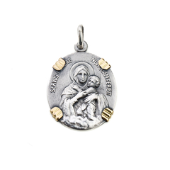 Medalla plata MTA 28 mm falsa grifa