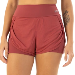 SHORTS FEMININO C/ CALÇÃO BORDÔ 2075004003BD01 ALPEN