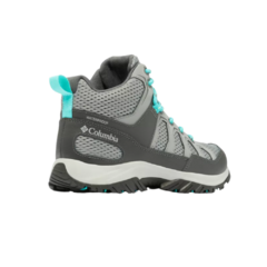 BOTA FEMININA IMPERMEÁVEL WATERPROF GRANITE TRAIL CINZA E AZUL BL6632-033 COLUMBIA - comprar online