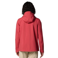 JAQUETA FEMININA IMPERMEÁVEL EARTH EXPLORER II SHELL VERMELHO WL3766-602 COLUMBIA - loja online