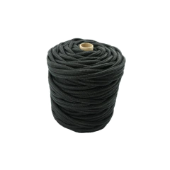 CORDELETE EM METRO 4MM TRANÇADA POLIPROPILENO PRETO FTX