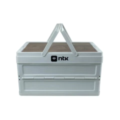 CAIXA DE ARMAZENAMENTO COMPACTÁVEL CAMP BOXX G BRANCO NAUTIKA