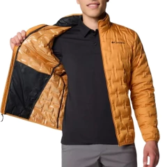 JAQUETA MASCULINA DELTA RIDGE II DOWN SEM CAPUZ AMARELO SUNSTONE WO8412-861 COLUMBIA na internet