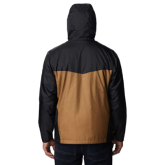 JAQUETA MASCULINA GLENNAKER SHERPA LINED CORTA VENTO PRETO E MARROM XM0676-009 COLUMBIA