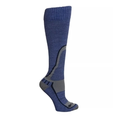 MEIA UNISSEX TÉRMICA LÃ SKI SLOPE OTC AZUL E CINZA RCS020KCPGYB1PR COLUMBIA