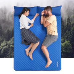 ISOLANTE TÉRMICO AUTO INFLÁVEL MAT CASAL C/ TRAVESSEIRO AMARELO NATUREHIKE - comprar online