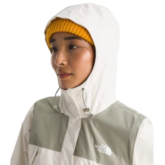 JAQUETA FEMININA IMPERMEÁVEL ANTORA WHITE DUNE E KHAKI NF0A7QEUROR THE NORTH FACE - Terratop Aventura