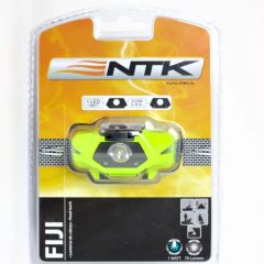 LANTERNA DE CABEÇA A PILHA 70 LÚMENS FIJI VERDE NAUTIKA - Terratop Aventura