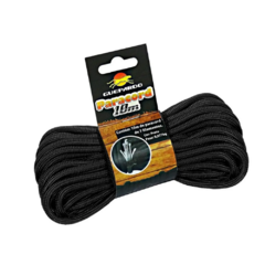 PARACORD 10M 250KG PRETO GUEPARDO