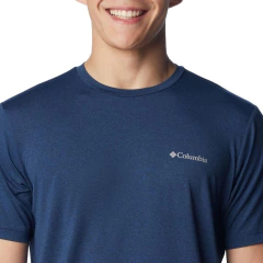 CAMISETA MASCULINA MANGA CURTA DRY FPS 50 TECH TRAIL CREW NECK II AZUL AO5545-464 COLUMBIA na internet